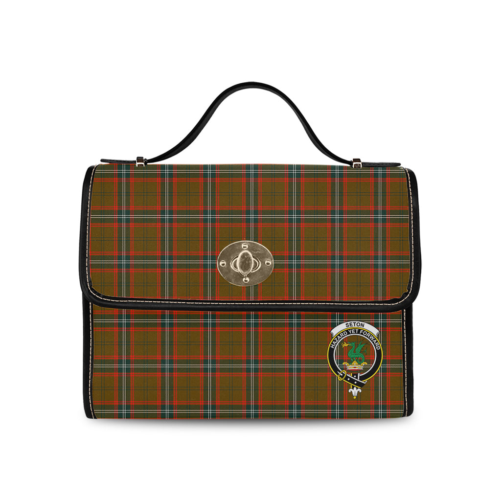 seton-hunting-modern-tartan-leather-strap-waterproof-canvas-bag-with-family-crest