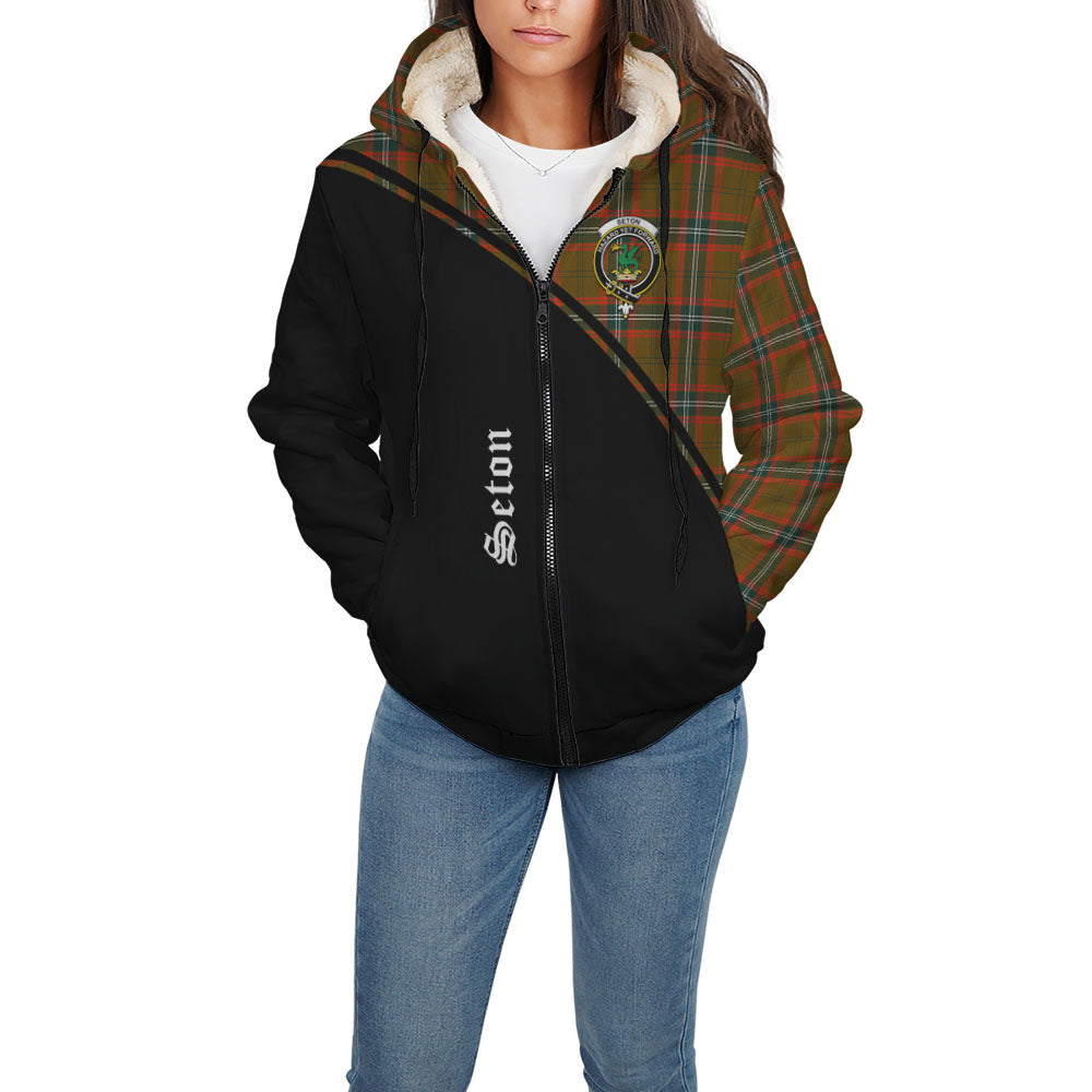 seton-hunting-modern-tartan-sherpa-hoodie-with-family-crest-curve-style