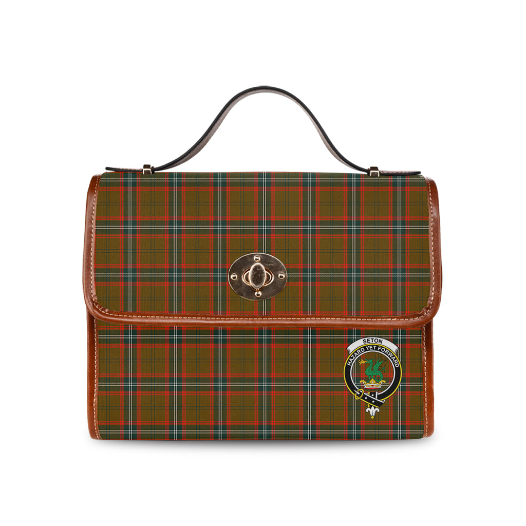 seton-hunting-modern-tartan-leather-strap-waterproof-canvas-bag-with-family-crest