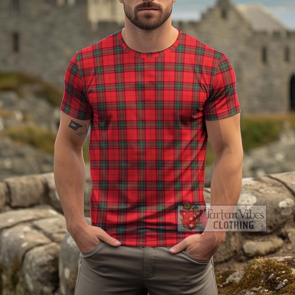 Seton Modern Tartan Cotton T-Shirt Men's Shirt - Tartanvibesclothing Shop