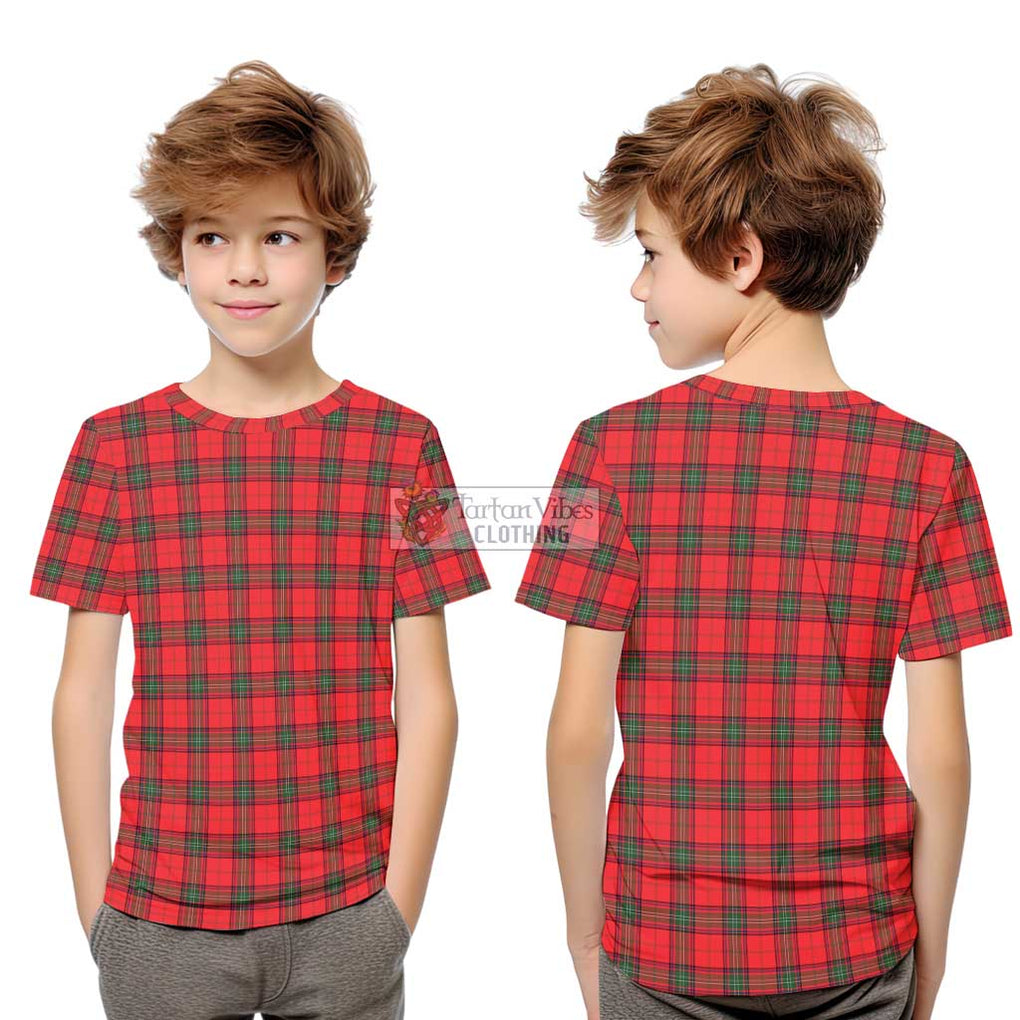 Seton Modern Tartan Kid T-Shirt Youth XL Size14 - Tartanvibesclothing Shop