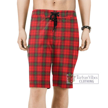 Seton Modern Tartan Men's Board Shorts