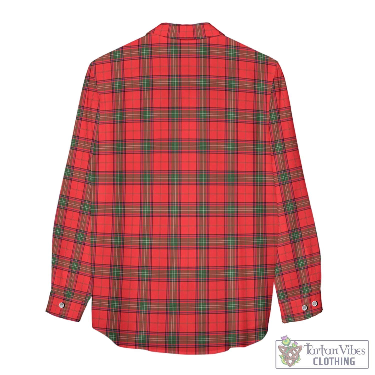 Tartan Vibes Clothing Seton Modern Tartan Womens Casual Shirt with Family Crest