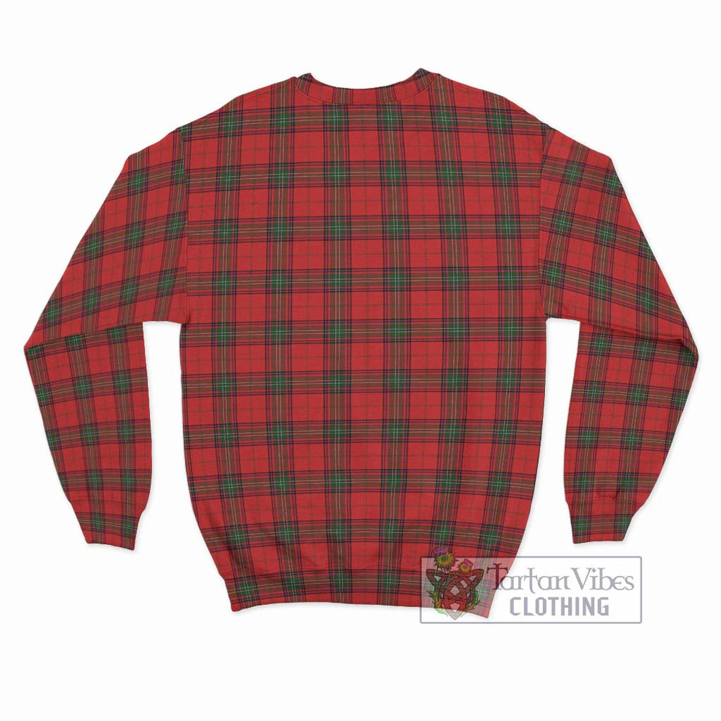 Seton Modern Tartan Sweatshirt with Family Crest DNA In Me Style - Tartanvibesclothing Shop