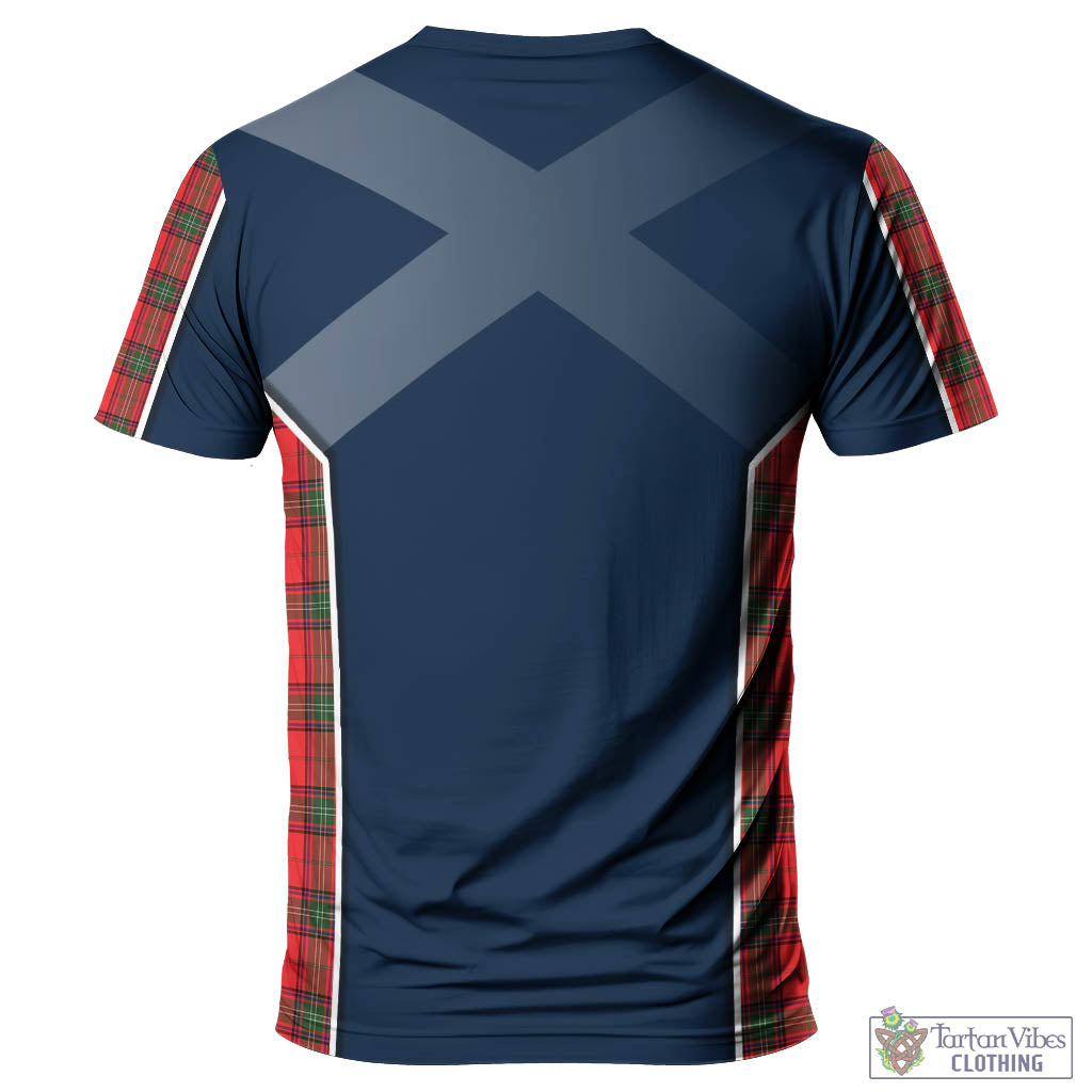 Tartan Vibes Clothing Seton Modern Tartan T-Shirt with Family Crest and Lion Rampant Vibes Sport Style