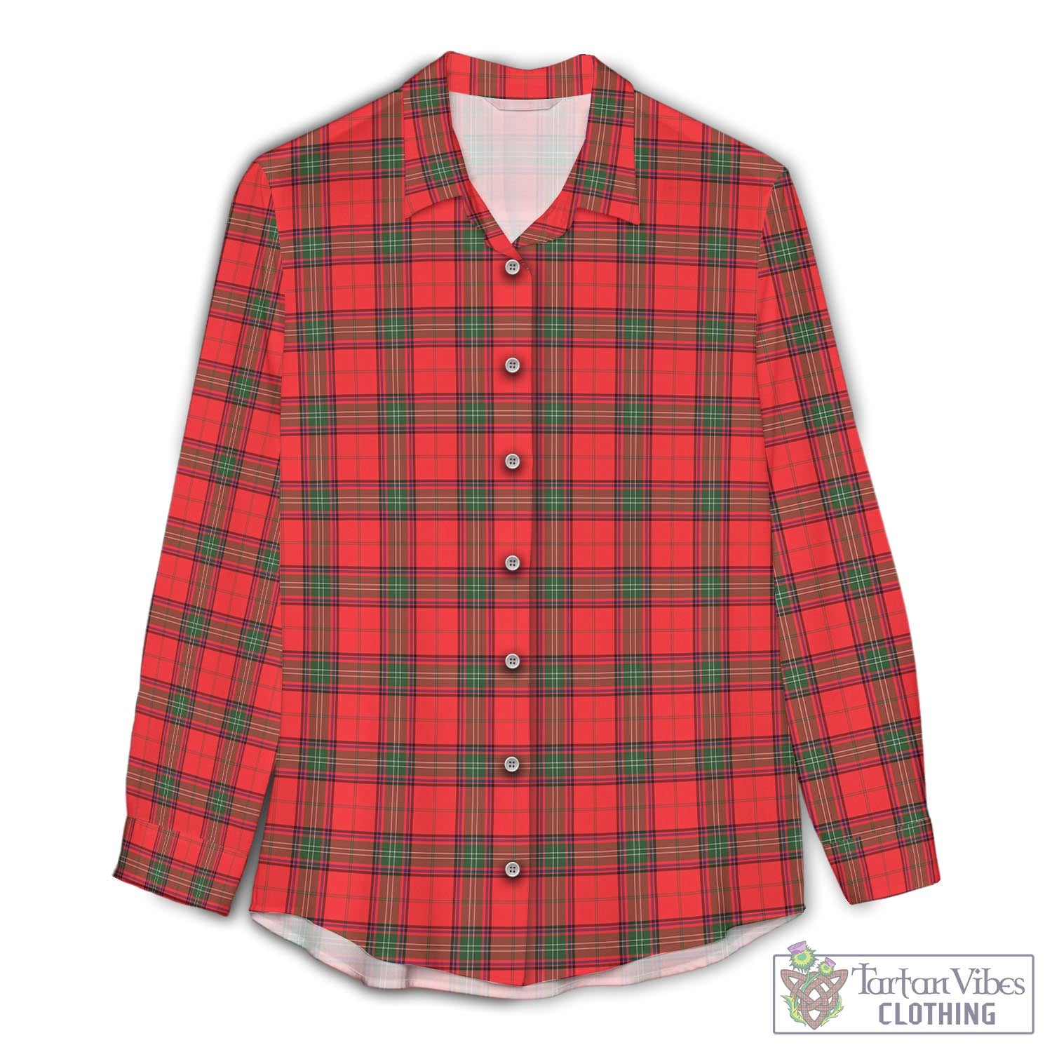 Seton Modern Tartan Womens Casual Shirt