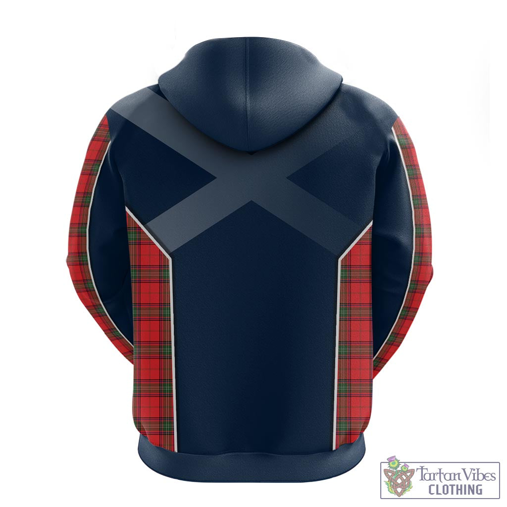 Tartan Vibes Clothing Seton Modern Tartan Hoodie with Family Crest and Scottish Thistle Vibes Sport Style