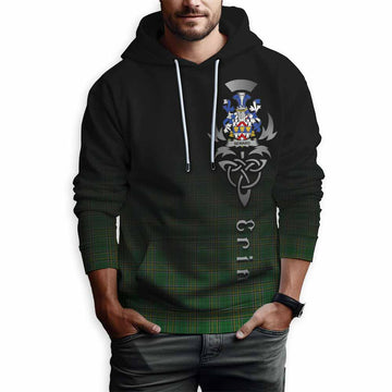 Seward Irish Clan Hoodie with Coat of Arms Erin Go Bragh Celtic Inspired Pullover Hoodie - Tartan Vibes Clothing