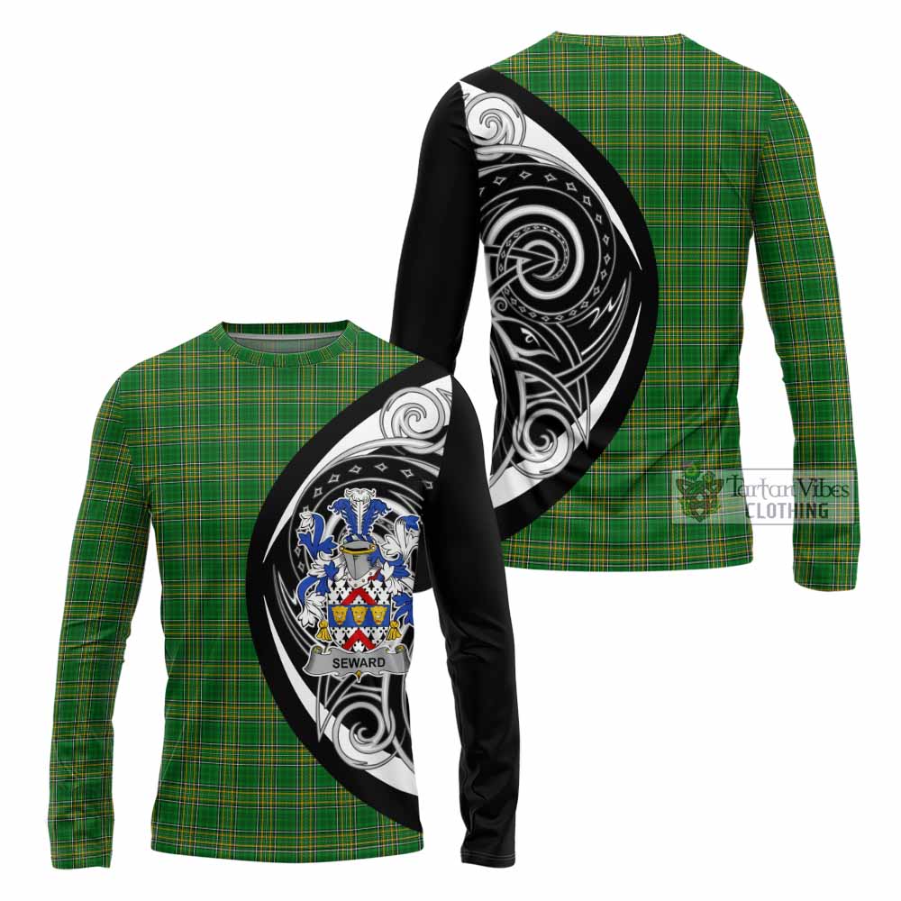 Seward Irish Clan Long Sleeve T-Shirt Celtic Circle Style - Tartan Vibes Clothing