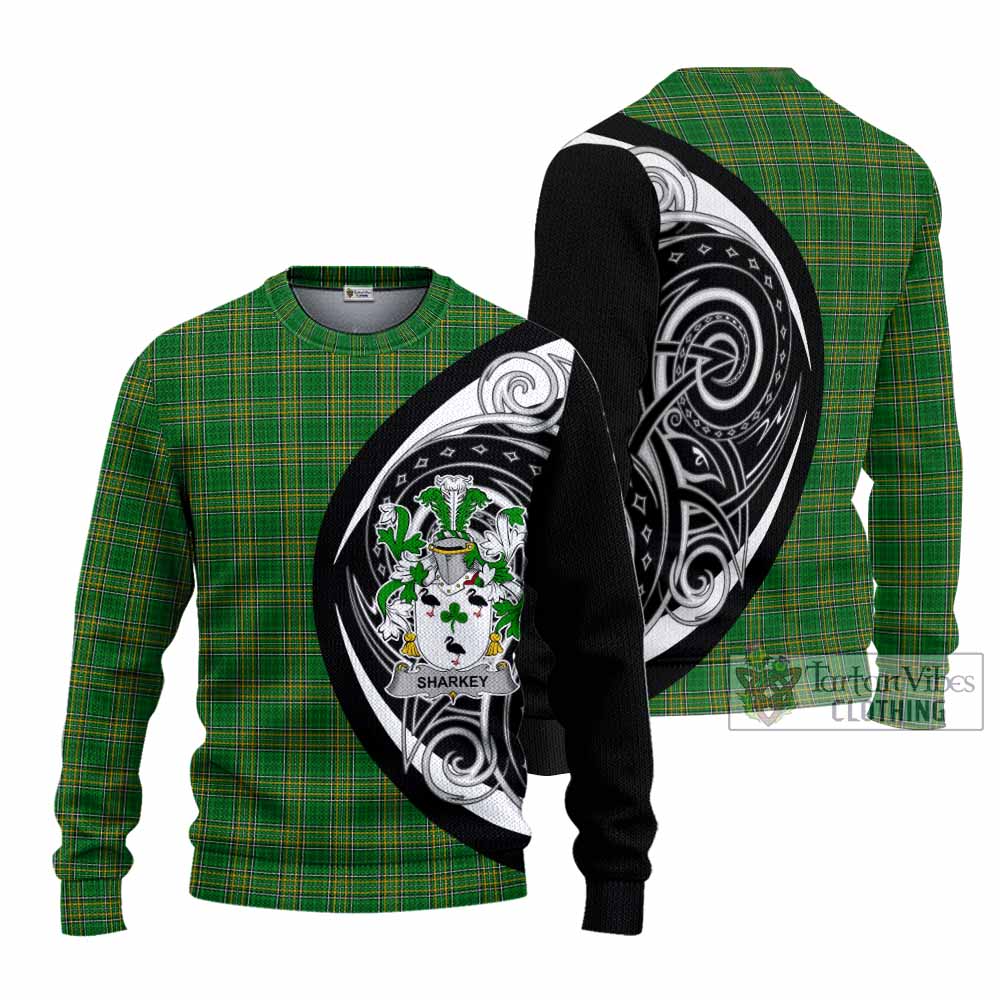 Sharkey Irish Clan Knitted Sweater Celtic Circle Style - Tartan Vibes Clothing
