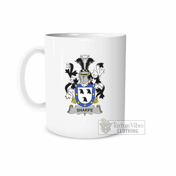 Sharpe Irish Clan Coat of Arms Ceramic Mug