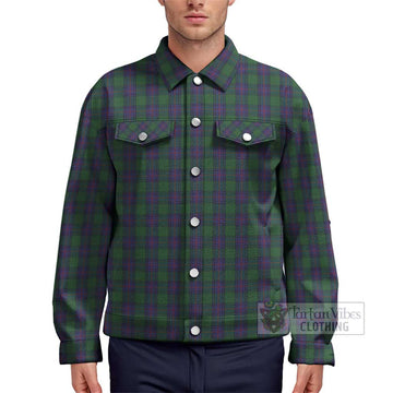 Shaw Tartan Unisex Lapel Cotton Jacket