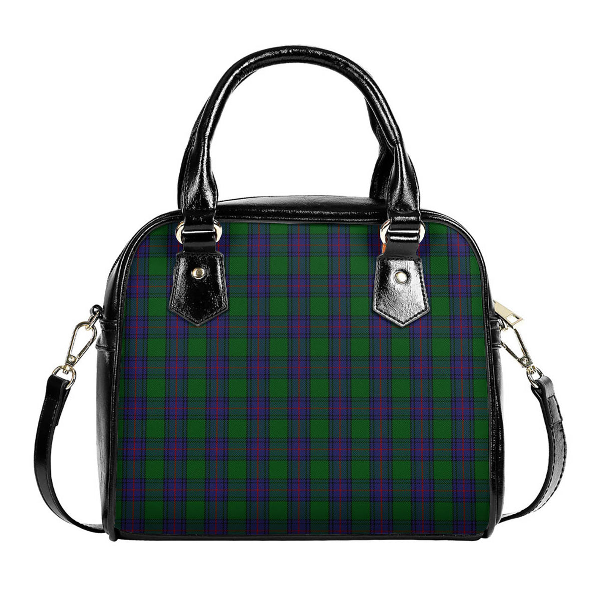 Shaw Tartan Shoulder Handbags One Size 9*21*24 cm (3.54*8.27*9.45 inches) - Tartan Vibes Clothing