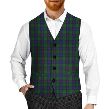 Shaw Tartan Men's Sleeveless Suit Vest