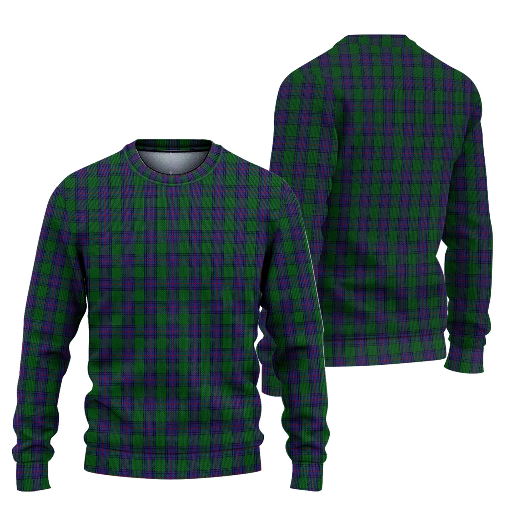 Shaw Tartan Knitted Sweater Unisex - Tartanvibesclothing