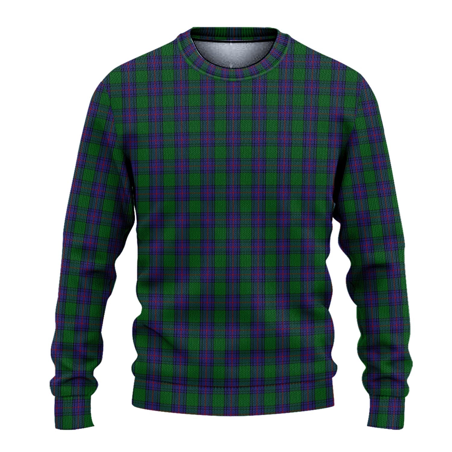 Shaw Tartan Knitted Sweater - Tartanvibesclothing