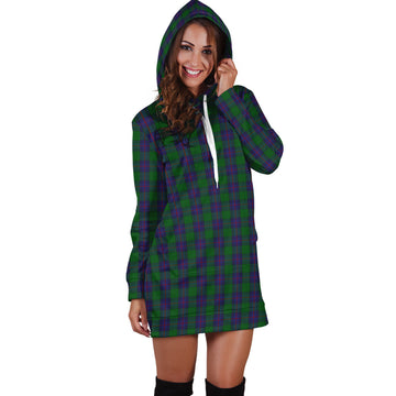 Shaw Tartan Hoodie Dress