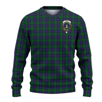 Shaw Tartan Ugly Sweater with Family Crest