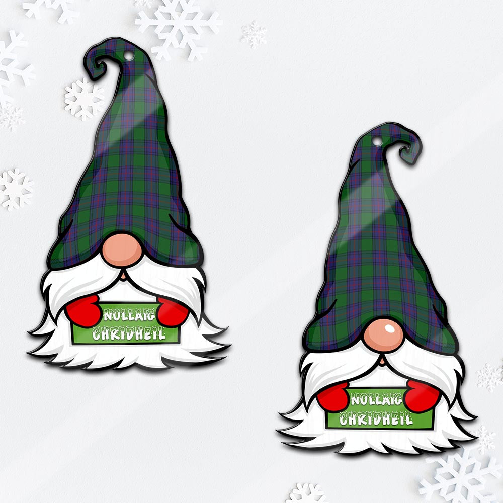 Shaw Gnome Christmas Ornament with His Tartan Christmas Hat - Tartan Vibes Clothing