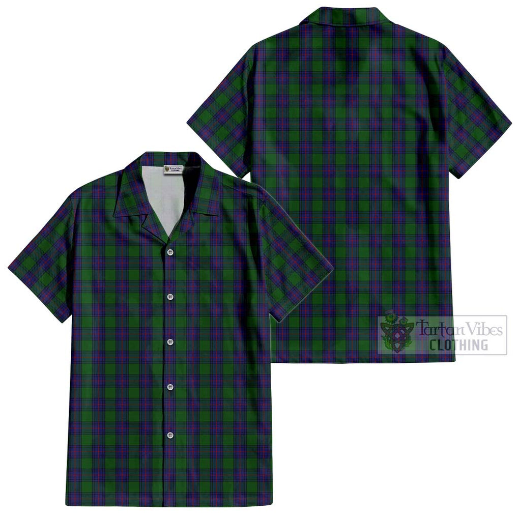 Shaw Tartan Cotton Hawaiian Shirt Kid - Tartanvibesclothing Shop