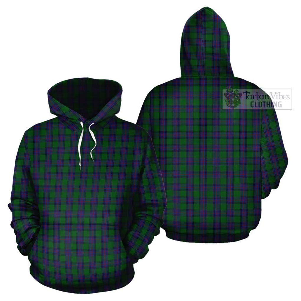 Shaw Tartan Cotton Hoodie Pullover Hoodie - Tartan Vibes Clothing