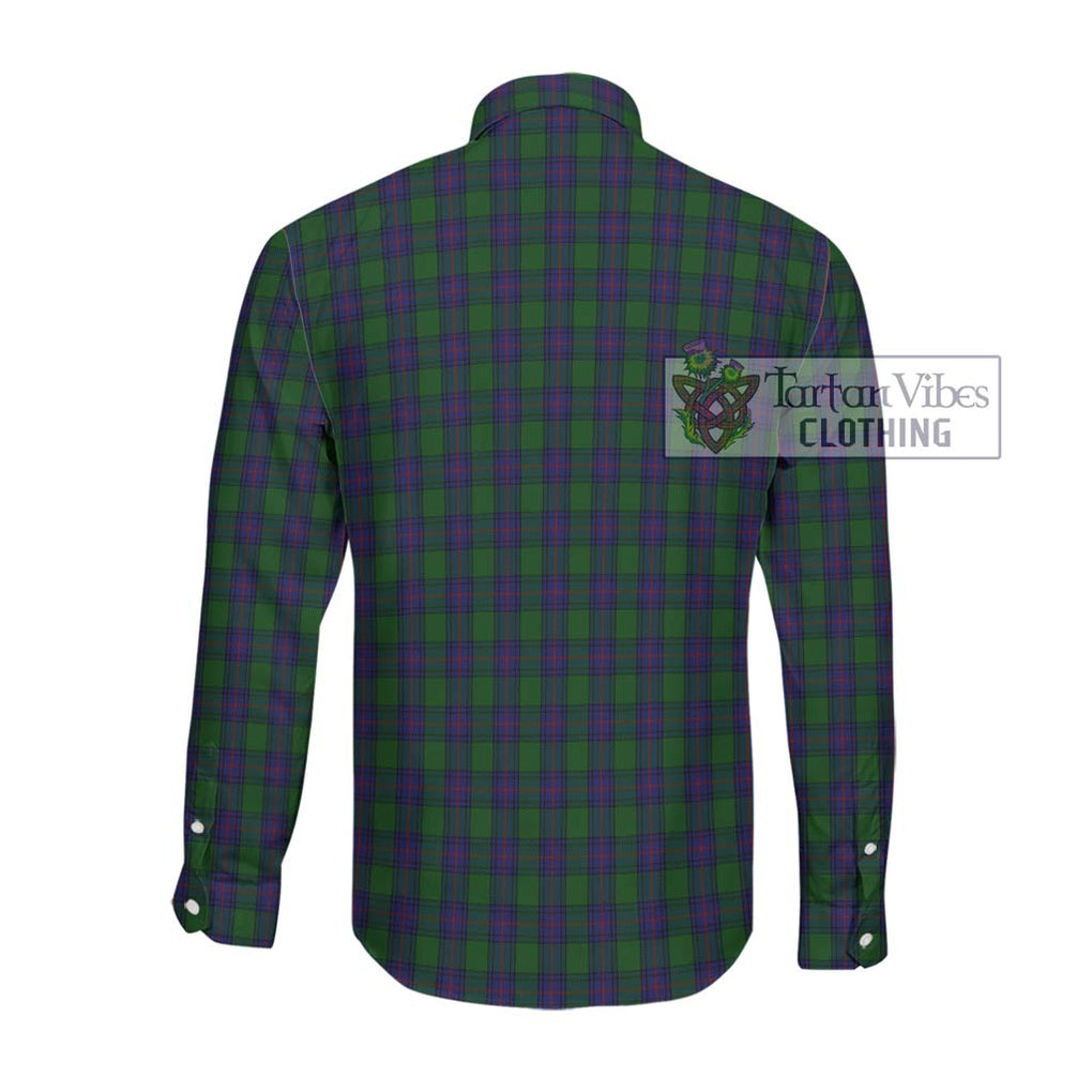 Shaw Tartan Long Sleeve Button Shirt with Family Crest DNA In Me Style - Tartanvibesclothing Shop