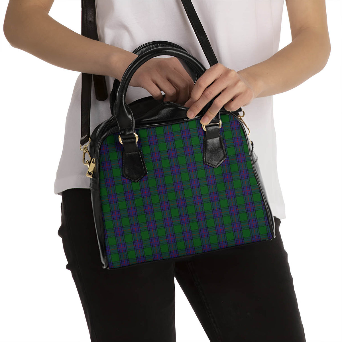 Shaw Tartan Shoulder Handbags - Tartan Vibes Clothing