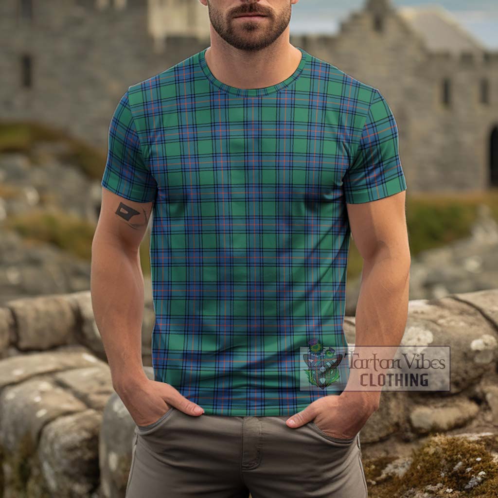 Shaw Ancient Tartan Cotton T-Shirt Men's Shirt - Tartanvibesclothing Shop