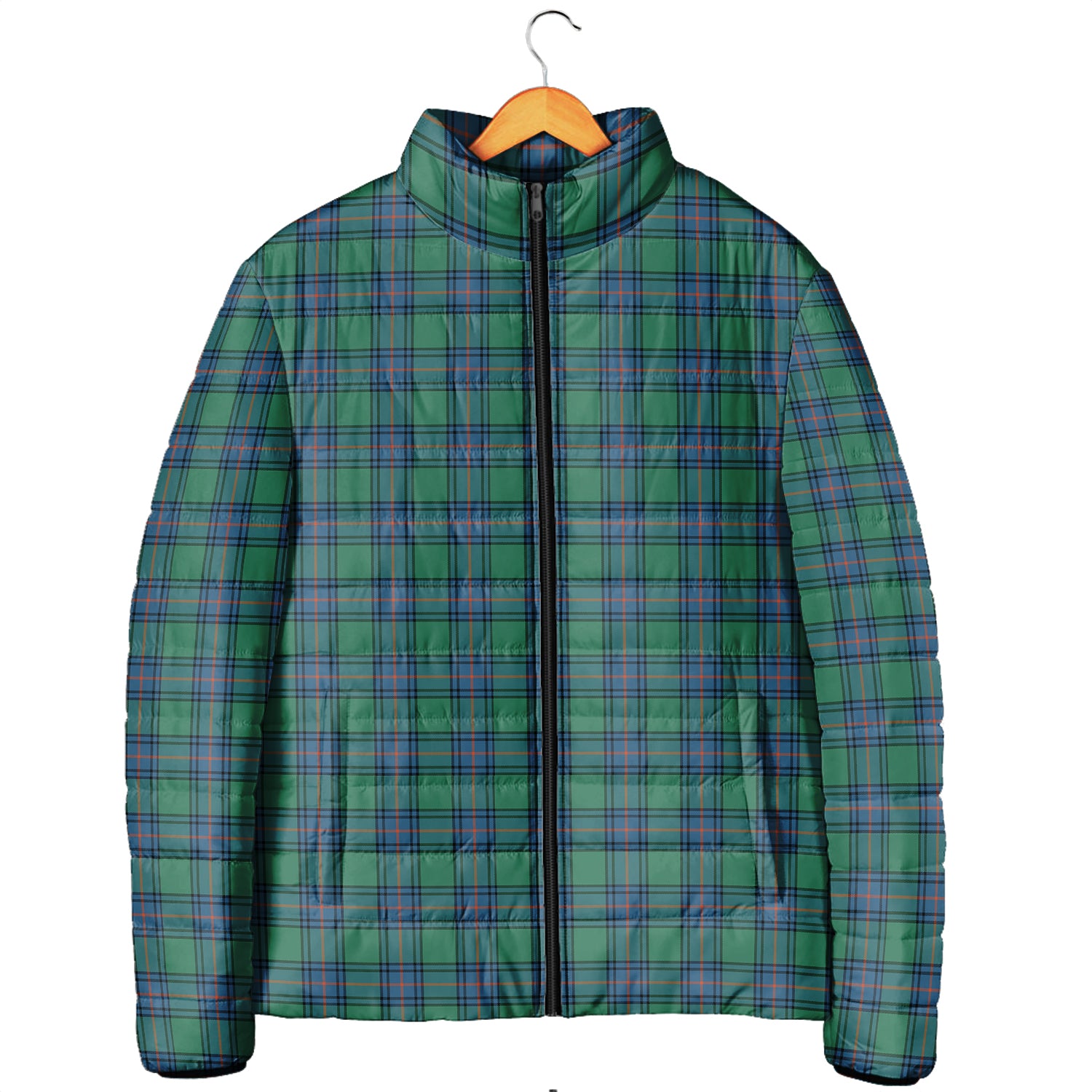 Shaw Ancient Tartan Padded Jacket Men's Padded Jacket - Tartan Vibes Clothing