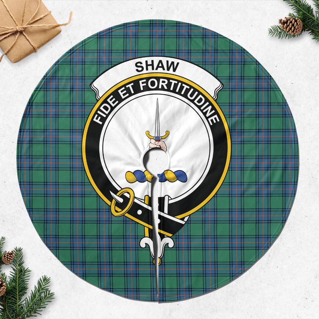 shaw-ancient-tartan-christmas-tree-skirt-with-family-crest