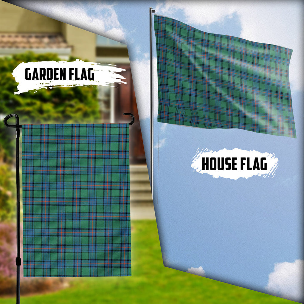 Shaw Ancient Tartan Flag Garden Flag (Vertical) - Tartan Vibes Clothing