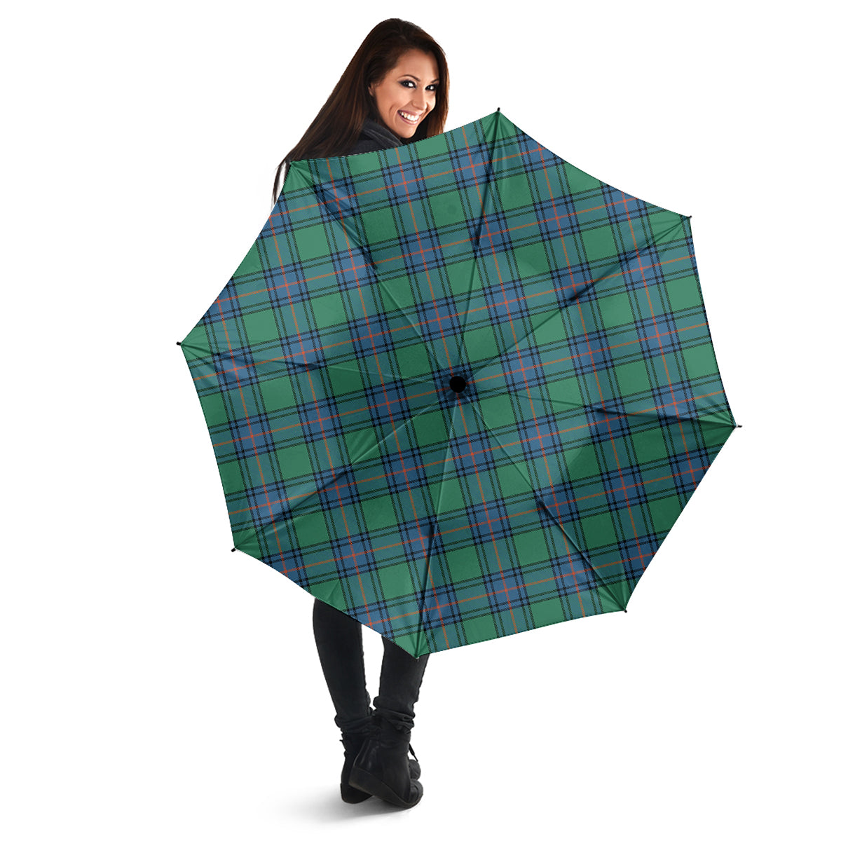 Shaw Ancient Tartan Umbrella - Tartanvibesclothing