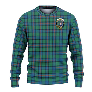 Shaw Ancient Tartan Ugly Sweater with Family Crest