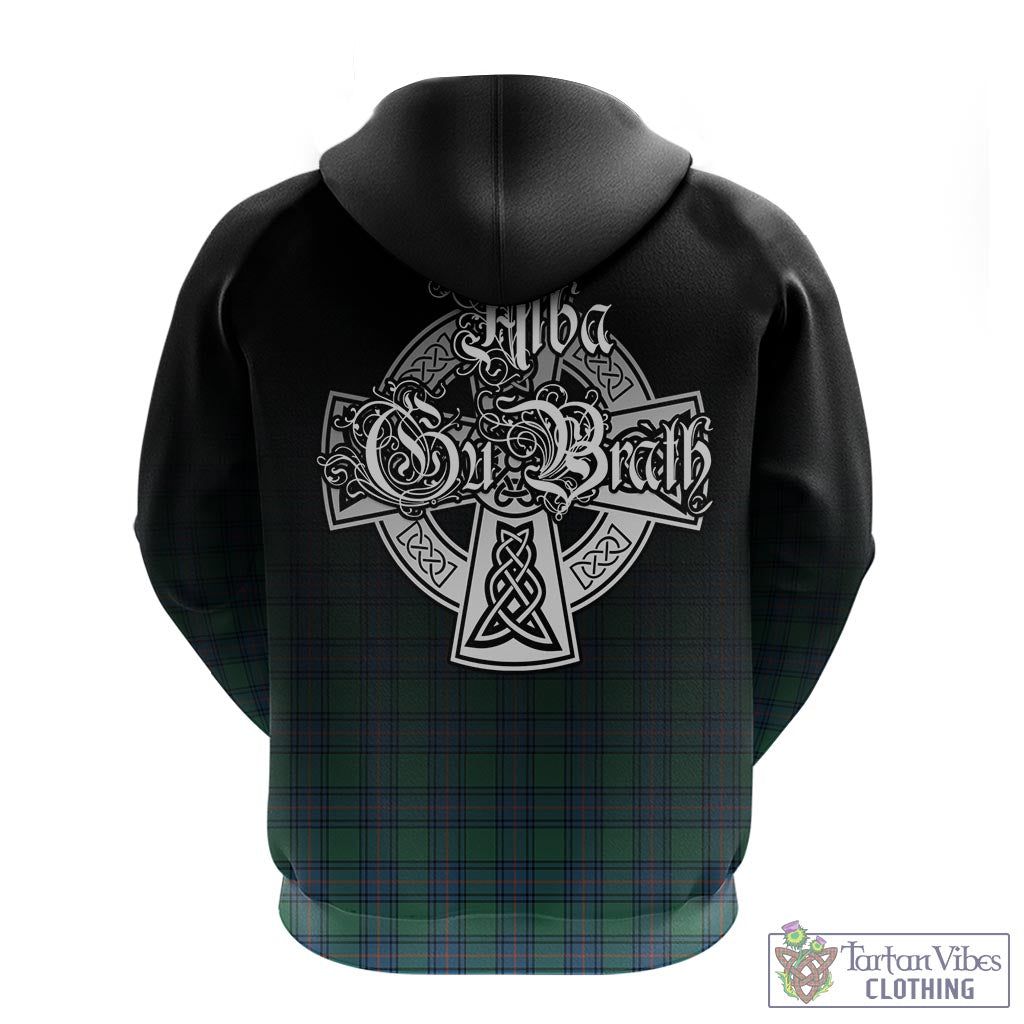 Tartan Vibes Clothing Shaw Ancient Tartan Hoodie Featuring Alba Gu Brath Family Crest Celtic Inspired