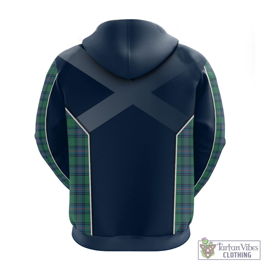 Tartan Vibes Clothing Shaw Ancient Tartan Hoodie with Family Crest and Lion Rampant Vibes Sport Style