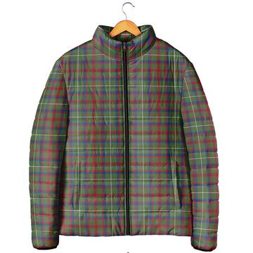 Shaw Green Modern Tartan Padded Jacket