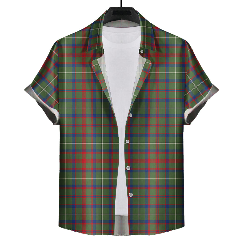 shaw-green-modern-tartan-short-sleeve-button-down-shirt