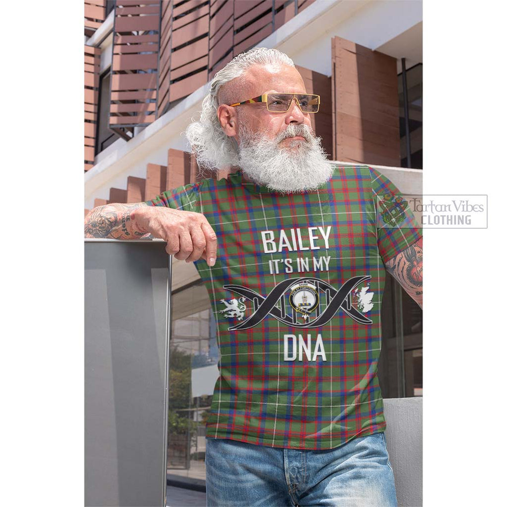 Tartan Vibes Clothing Shaw Green Modern Tartan Cotton T-shirt with Family Crest DNA In Me Style