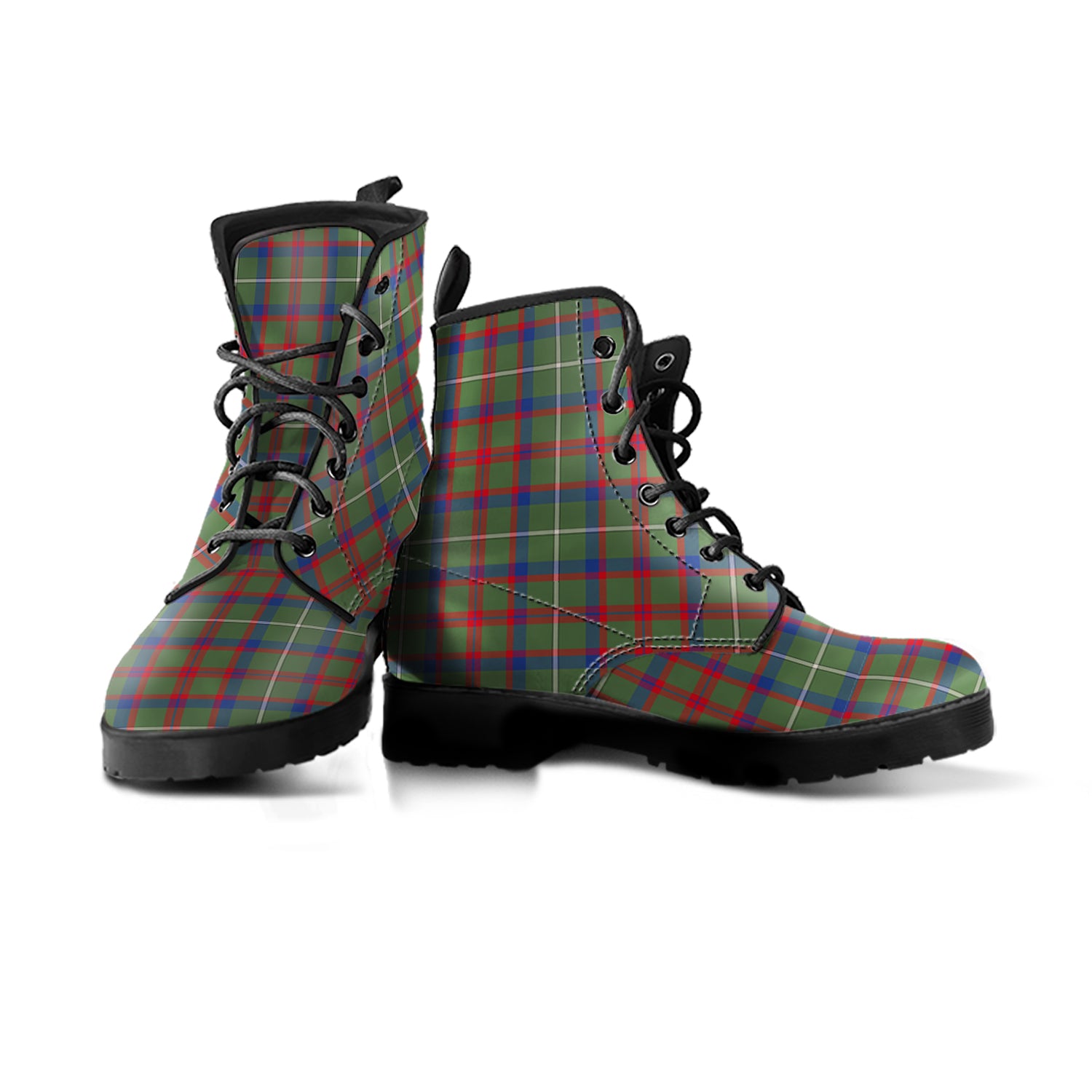 shaw-green-modern-tartan-leather-boots