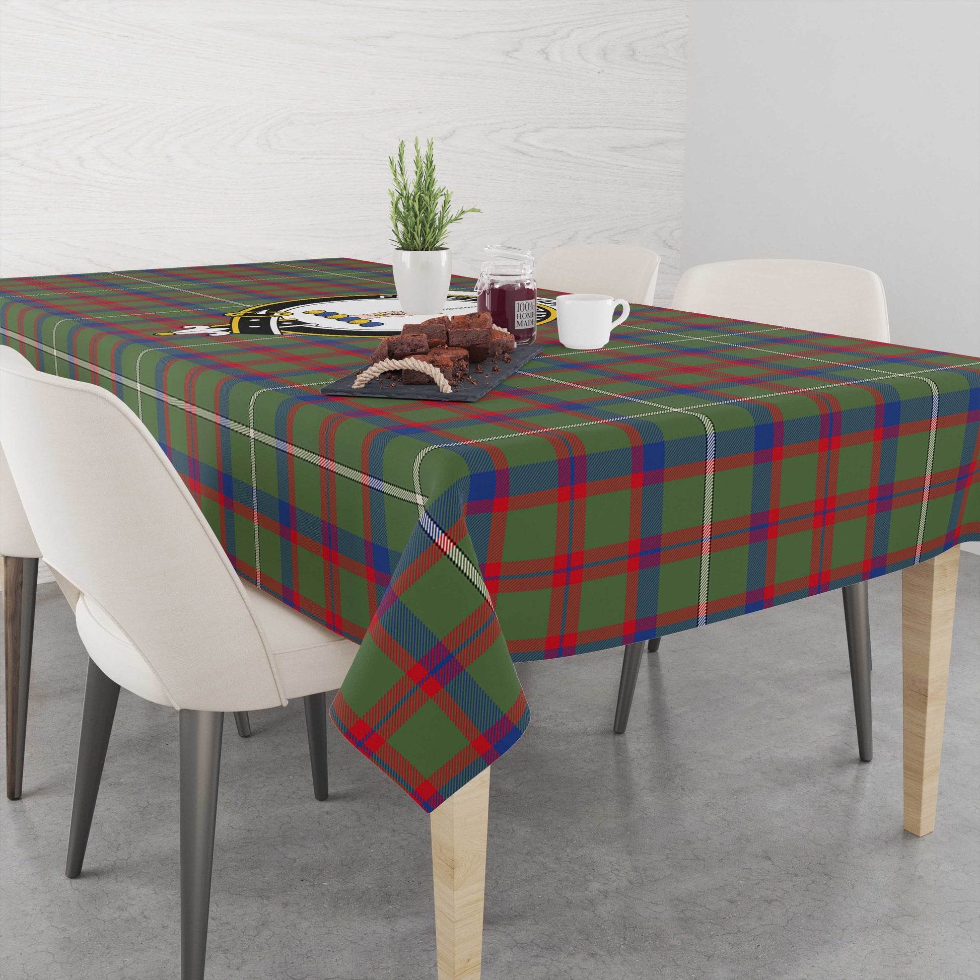 shaw-green-modern-tatan-tablecloth-with-family-crest