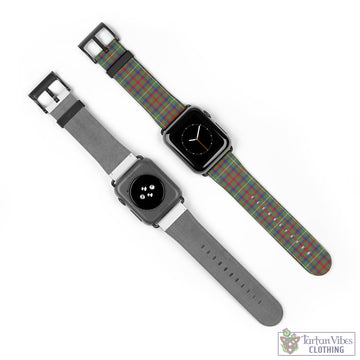 Shaw Green Modern Tartan Watch Band