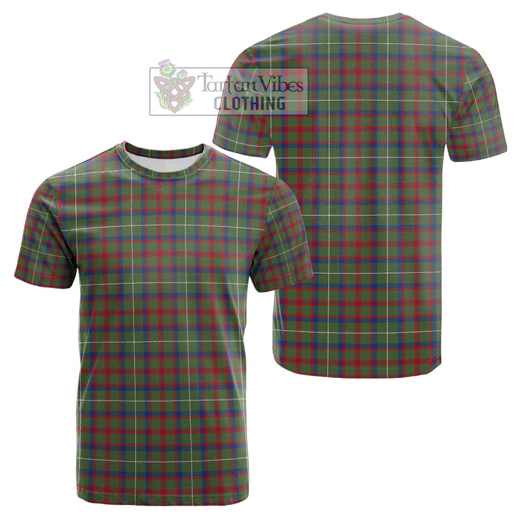 Shaw Green Modern Tartan Cotton T-Shirt Kid's Shirt - Tartanvibesclothing Shop