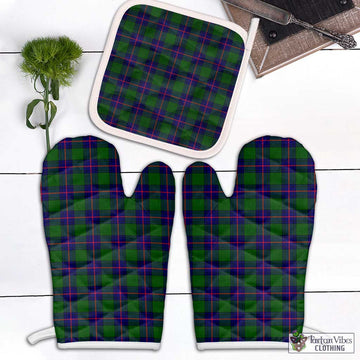 Shaw Modern Tartan Combo Oven Mitt & Pot-Holder