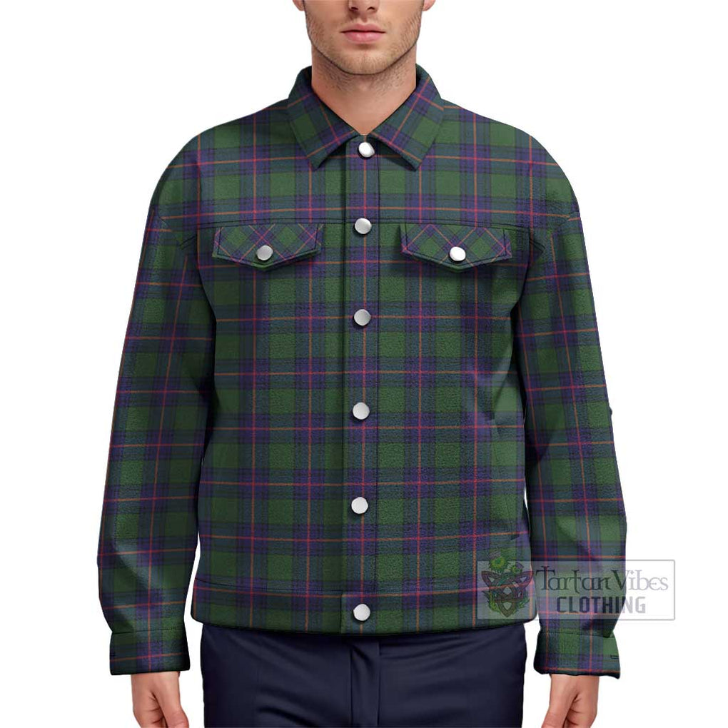 Shaw Modern Tartan Unisex Lapel Cotton Jacket Unisex - Tartan Vibes Clothing