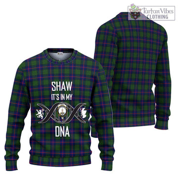 Shaw Modern Tartan Ugly Sweater with Family Crest DNA In Me Style