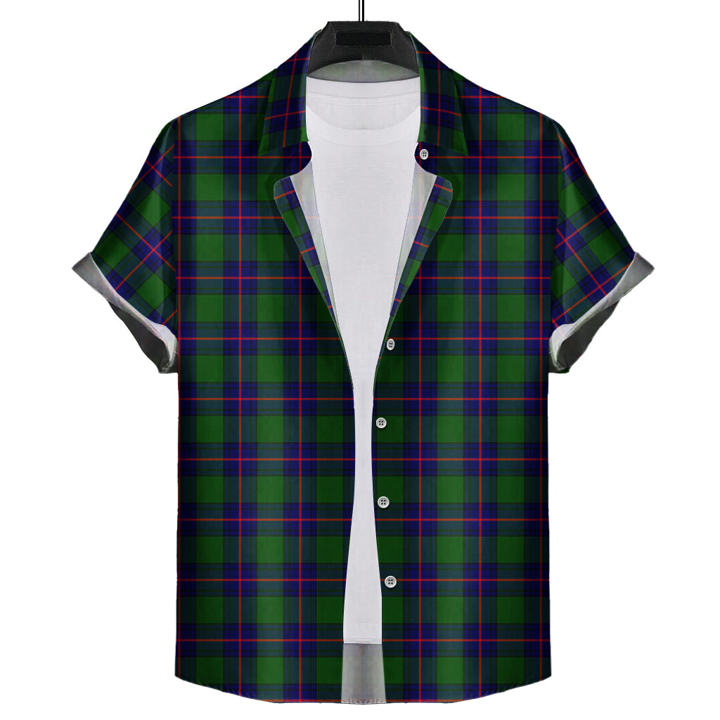 shaw-modern-tartan-short-sleeve-button-down-shirt