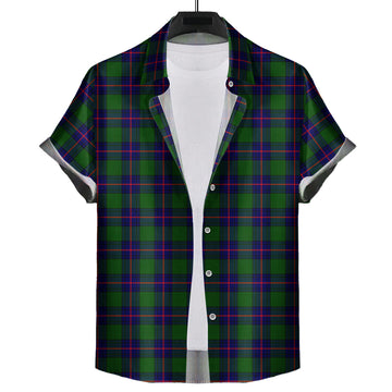 Shaw Modern Tartan Short Sleeve Button Down Shirt