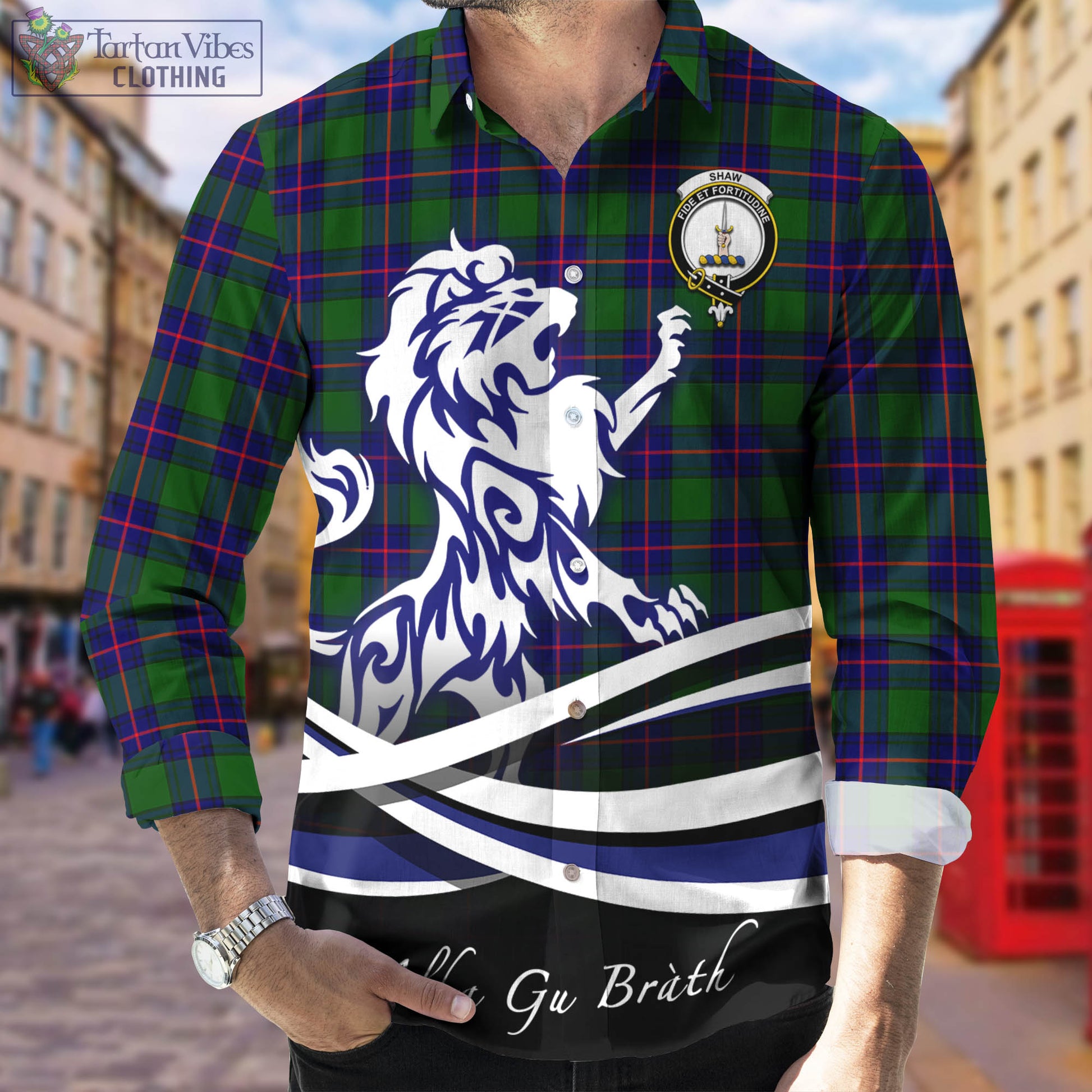 shaw-modern-tartan-long-sleeve-button-up-shirt-with-alba-gu-brath-regal-lion-emblem