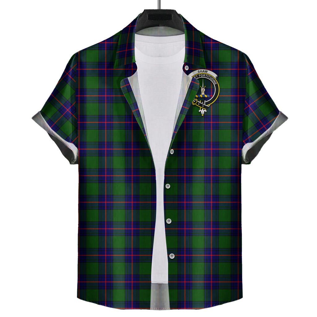 shaw-modern-tartan-short-sleeve-button-down-shirt-with-family-crest