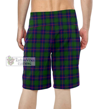 Shaw Modern Tartan Men's Board Shorts